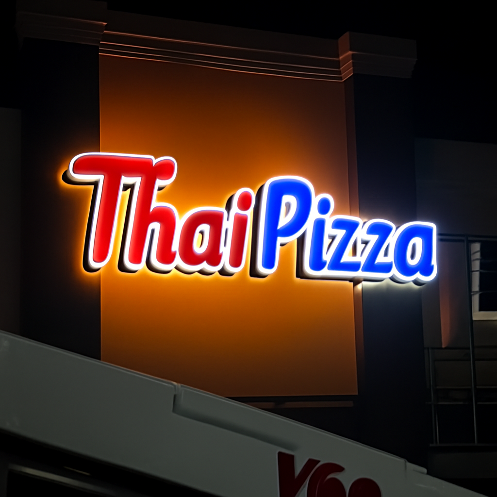 custom building sign shop name board design led letter illuminated frontlit store front sign for business