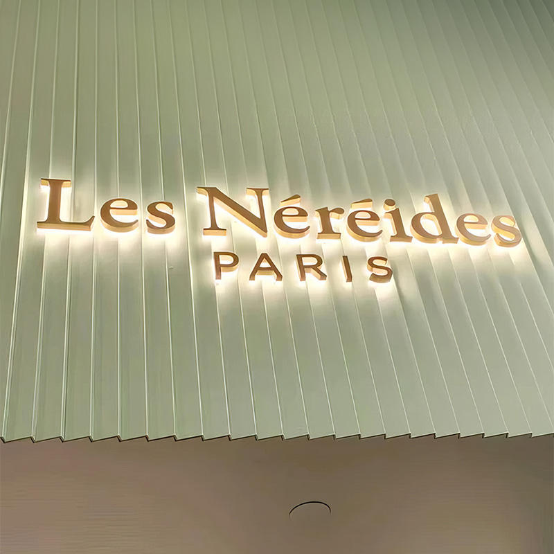 custom led salon sign laser cut metal sign 3d metal raised letters custom backlit business sign