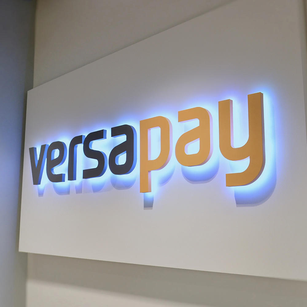 custom led salon sign laser cut metal sign 3d metal raised letters custom backlit business sign