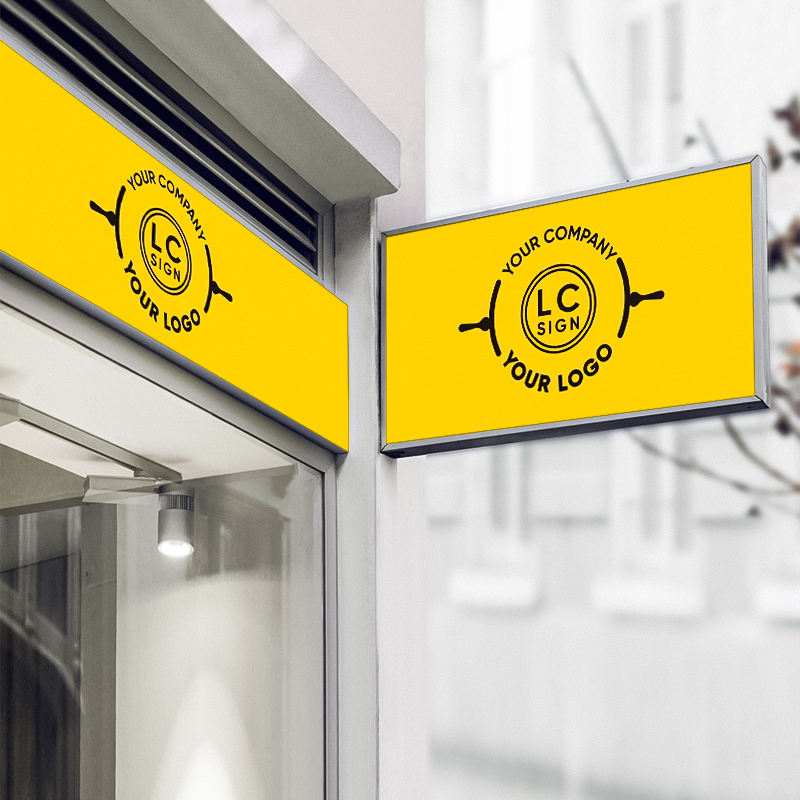 led lightbox led store sign 3d acrylic light box